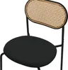 ML-Design jídelní židle sada 4 ks, černá, kuchyňská židle s Náhled obrázku produktu 5