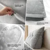 Björn&Schiller Rückenkissen grau 70 cm - Lesekissen für Produktbild-Vorschau 5