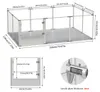 WISFOR Welpenauslauf Modern, 180x120x61cm, DIY Produktbild-Vorschau 7