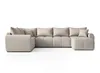 AX LIVING Malatya U XL Salon Canapé d'angle en forme de U Voir les images du produit 3