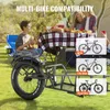 SucceBuy rimorchio per biciclette, capacità di carico di 70 Anteprima dell’immagine prodotto 6