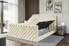ALTDECOR Boxspringbett mit Fußteil, 2 Matratzen und Topper Produktbild-Vorschau 5