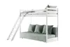 Etagenbett Jugendbett Couch SIDNEY 90x200/140x200 mit Produktbild-Vorschau 1