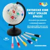 Joya Creative – Farebný guľový model Zeme – Vzdelávacia Náhľad obrázku produktu 3