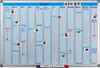 Relaxdays Whiteboard, Jahresplaner, abwischbar, magnetisch, Produktbild-Vorschau 1