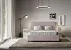 ITYHOME - Gepolstertes Bett mit Lattenrost 160x190 mit Produktbild-Vorschau 3