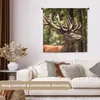 MuchoWow® Wandteppich Wandbehang Hirsch - Natur - Geweih - Produktbild-Vorschau 2