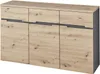 Kommode - 135 x 82 cm - 3 Türen - 3 Schubladen - Artisan Produktbild-Vorschau 4