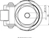 4er Set - Nivellierrolle 50mm Rad Blickle Rolle 250kg Produktbild-Vorschau 6