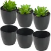 Set 6x Blumentopf Blumenkübel Matilda Pflanzer Pflanztopf Produktbild-Vorschau 1
