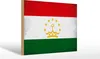 Holzschild Flagge Tadschikistan 30x20cm Tajikistan Vintage Produktbild-Vorschau 2