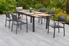 Merxx Gartenmöbel Set Astros 13 tlg., 6 Stapelsessel inkl. Produktbild-Vorschau 2