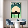MuchoWow® Poster Berlin - Deutschland - Retro - Berlin Produktbild-Vorschau 5