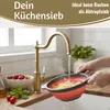 LS-LebenStil Flexibles Abtropfsieb Nudelsieb 36x19cm  Produktbild-Vorschau 3