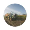 MuchoWow® Mauspad Mousepad Traktor - Anhänger - Mais - Grün Produktbild-Vorschau 1