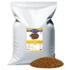 A large white bag of birdseed with a label and a pile of birdseed in front of it. Produktbild-Vorschau