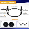 Offene Hex Bar Trap Bar Hantelstange mit Gewichten Olympic Produktbild-Vorschau 3