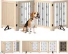 PawHut Absperrgitter Hund Freistehendes Faltbares Produktbild-Vorschau 1