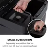 KlarsteinRoyal Trash Matte Black, kosz na śmieci z Podgląd zdjęcia produktu 4