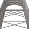 vidaXL Zvýšená posteľ Pozinkovaná oceľ 224x80x68 cm Sivá Náhľad obrázku produktu 5