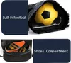 Turnbeutel Fußball Rucksack Kordelzug Sporttasche Produktbild-Vorschau 2