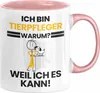 Tierpfleger Geschenk Tasse Lustiger Spruch Ich Bin Produktbild-Vorschau 1