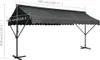 vidaXL Freistehende Markise 500x300 cm Anthrazit Produktbild-Vorschau 9