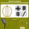 Leuchtkugel zum hängen für Außen 30 cm mit Fernbedienung Produktbild-Vorschau 3