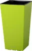 Couvercle pour pot de fleurs ELISE plastique vert brillant Voir les images du produit 1
