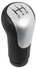 Ford Fiesta Mk6 02-08 Pomello del cambio ARGENTO 5 MARCE Anteprima dell’immagine prodotto 1