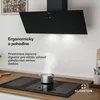 Klarstein Laurel šikmý digestor 90 cm – šikmý sklenený Náhľad obrázku produktu 3