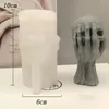 Halloween Schädel Kerzenform DIY Deko Handwerk Produktbild-Vorschau 4