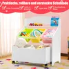 Kinderregal, Spielzeugregal mit 3 Aufbewahrungsboxen & 1 Produktbild-Vorschau 3