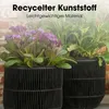 Mica Decorations Peta Pots de fleurs – Lot de 3 – Pots pour Voir les images du produit 6