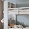 STILVORA Etagebed 90x200 cm met planken, kinderbed met Productafbeelding-voorbeeld 5