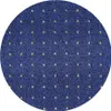 Tapis rond Udinese bleu, 57 x 57 cm (diamètre) Voir les images du produit 1