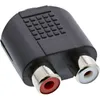 InLine® Audio Adapter, 3,5mm Klinke Buchse Stereo an 2x Produktbild-Vorschau 1