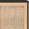 vidaXL Sideboard Schwarz 105x30x60 cm Massivholz Kiefer Produktbild-Vorschau 7