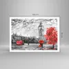 Poster - Poster ohne Rahmen - London Bus - 100x70 cm - Wand Produktbild-Vorschau 4