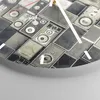 Wanduhr - Rund - Glasuhr - Abstraktion Lautsprecher Grafik Produktbild-Vorschau 5