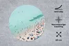 MuchoWow® Mauspad Mousepad Meer - Strand - Sonnenschirme - Produktbild-Vorschau 2