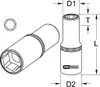 KS TOOLS 917.1244-E 1/2" Sechskant-Stecknuss, lang, 14mm, Produktbild-Vorschau 2