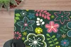 MuchoWow® Mauspad Mousepad Blätter - Muster - Blumen 40x30 Produktbild-Vorschau 2