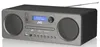 A JVC mini hi-fi system with a CD player and digital radio is shown against a white background. Anteprima dell’immagine prodotto