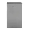 A standalone image of a gray mini-refrigerator with the Telefunken logo on the front. Produktbild-Vorschau