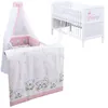 Baby-Delux Babybett Kinderbett Natalie Princess 70x140 Weiß Produktbild-Vorschau 1