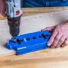 Kreg LR32 Lochreihen Bohrschablone 32 mm blau + 5 mm Bohrer Produktbild-Vorschau 10