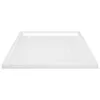 The Living Store Duschwanne Anti-Rutsch Weiß 90x90x4 cm ABS Produktbild-Vorschau 3