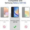 2X Schutzglas für Samsung Galaxy A34 5G Display Kamera Produktbild-Vorschau 8