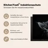 KitchenYeah© Herdabdeckplatte Katze - Licht - Schwarz , Produktbild-Vorschau 6